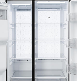GE® 27.7 Cu. Ft. Side-By-Side Refrigerator with LED Light Walls and Extra Tall Dispenser
