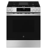 GE® 30" Slide-In Front Control Gas Range with Crisp Mode