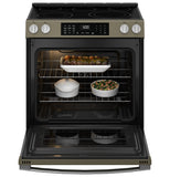 GE® 30" Slide-In Electric Convection Range with No Preheat Air Fry and EasyWash™ Oven Tray