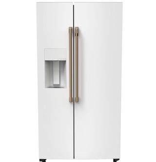 Café™ ENERGY STAR® 24 Cu. Ft. Counter-Depth Side-by-Side Refrigerator with Hands-Free AutoFill and CustomSize Ice
