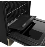 GE® 30" Slide-In Front-Control Convection Gas Range with No Preheat Air Fry and EasyWash™ Oven Tray