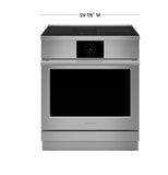 Monogram 30" Induction Professional Range with 4 elements