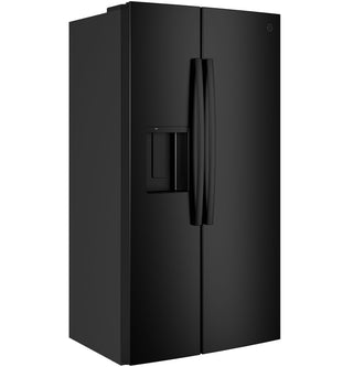 GE® ENERGY STAR® 24 Cu. Ft. Counter-Depth Side-By-Side Refrigerator with Extra Tall Dispenser and In-Door Icemaker