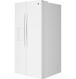 GE® ENERGY STAR® 25 Cu. Ft. Side-By-Side Refrigerator with Extra Tall Dispenser and In-Door Icemaker