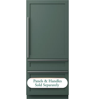 CAFE™ 36" Panel-Ready Integrated Bottom-Freezer Refrigerator – Right Swing