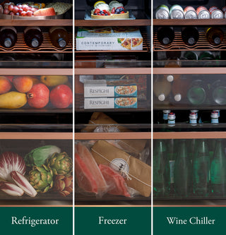 Café™ ENERGY STAR® 23 Cu. Ft. Smart Counter-Depth Quad-Door Refrigerator in Platinum Glass with Dual-Dispense AutoFill Pitcher