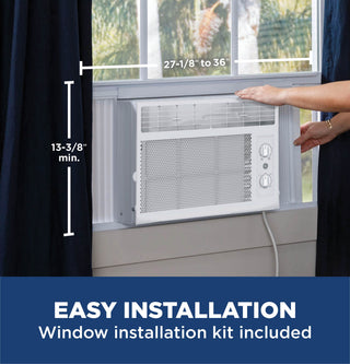 GE® 5,000 BTU Mechanical Window Air Conditioner for Small Rooms up to 150 sq ft.