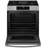 GE® 30" Slide-In Front Control Gas Range with Crisp Mode