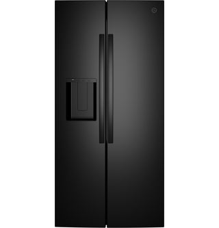 GE® 25 Cu. Ft. Side-By-Side Refrigerator with Extra Tall Dispenser and In-Door Icemaker
