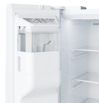 GE® ENERGY STAR® 24 Cu. Ft. Counter-Depth Side-By-Side Refrigerator with Extra Tall Dispenser and In-Door Icemaker