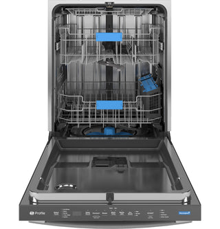 GE Profile™ ENERGY STAR® Fingerprint Resistant Top Control Stainless Interior Dishwasher with Microban™ Antimicrobial Technology