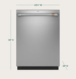 Café™ CustomFit ENERGY STAR Stainless Interior Smart Dishwasher with Ultra Wash & Dry, 42 dBA