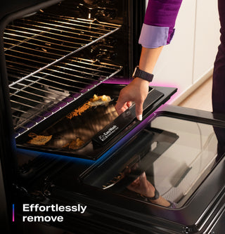 GE Profile™ 30” Smart Free-Standing Gas Convection Range with No Preheat Air Fry and EasyWash™ Oven Tray