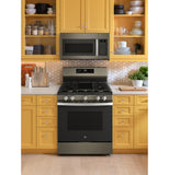 GE® 30" Free-Standing Gas Convection Range with No Preheat Air Fry and EasyWash™ Oven Tray