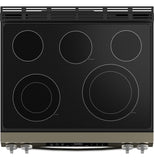 GE® 30" Slide-In Electric Convection Range with No Preheat Air Fry and EasyWash™ Oven Tray