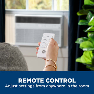 GE® 8,000 BTU Smart Electronic Window Air Conditioner for Medium Rooms up to 350 sq. ft.