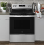 GE® 30" Free-Standing Electric Range