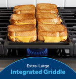 GE® 30" Slide-In Front-Control Gas Range with Crisp Mode