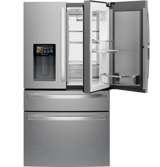 GE Profile™ ENERGY STAR® 22.4 Cu. Ft. Smart Counter-Depth 4-Door French-Door Refrigerator with Kitchen Assistant™