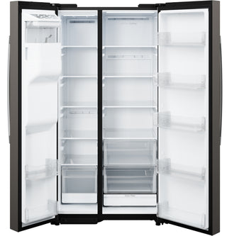 GE® 24 Cu. Ft. Counter-Depth Side-By-Side Refrigerator with Extra Tall Dispenser and In-Door Icemaker