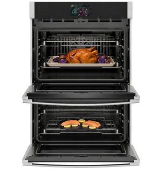 GE Profile™ 30" Smart Built-In Convection Double Wall Oven with No Preheat Air Fry and Precision Cooking