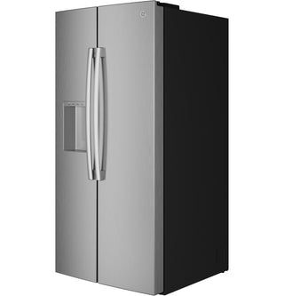 GE® 25 Cu. Ft. Side-By-Side Refrigerator with Extra Tall Dispenser and In-Door Icemaker