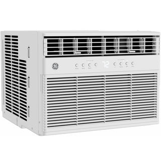 GE® ENERGY STAR® 8,000 BTU Smart Heat/Cool with Heat Pump Electronic Window Air Conditioner for Medium Rooms up to 350 sq. ft.
