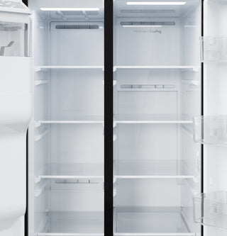 GE® ENERGY STAR® 25 Cu. Ft. Side-By-Side Refrigerator with Extra Tall Dispenser and In-Door Icemaker