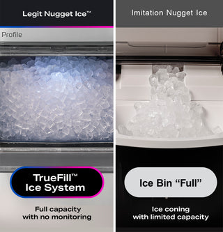 GE Profile™ Opal™ 2.0 Ultra Nugget Ice Maker with Side Tank and Scale Inhibiting Filter