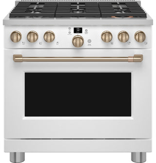 Café™ 36" Smart All-Gas Commercial-Style Range with 6 Burners (Natural Gas)