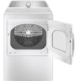 GE Profile™ 7.4 cu. ft. Capacity aluminized alloy drum Electric Dryer with Sanitize Cycle and Sensor Dry