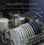 GE® Front Control with Stainless Steel Interior Dishwasher with Sanitize Cycle & Dry Boost