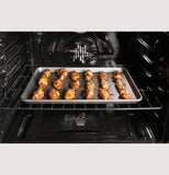 GE Profile™ 30" Free-Standing Gas Double Oven Convection Range with No Preheat Air Fry