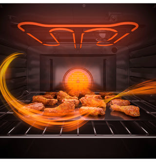 GE® 30" Slide-In Electric Convection Double Oven Range