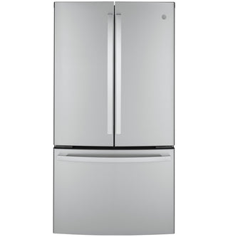 GE® ENERGY STAR® 23.1 Cu. Ft. Counter-Depth Fingerprint Resistant French-Door Refrigerator
