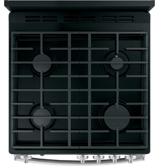 GE® 24"  Steam Clean Free-Standing/Slide-in Gas Range