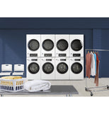GE® Commercial 7.7 cu. ft. Capacity Gas Dryer with Built-In App-Based Payment System, Stacking Unit