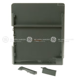 GRAY ICE BOX DOOR W/ GASKET AND LATCH