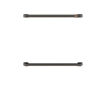 Café™ 2 - 30” Double Wall Oven Handles - Brushed Black
