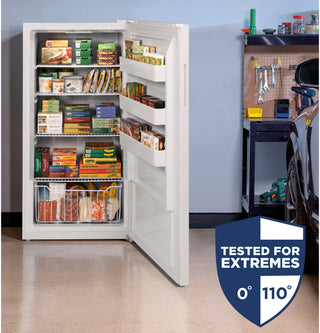 GE® 17.3 Cu. Ft. Frost-Free Garage Ready Upright Freezer