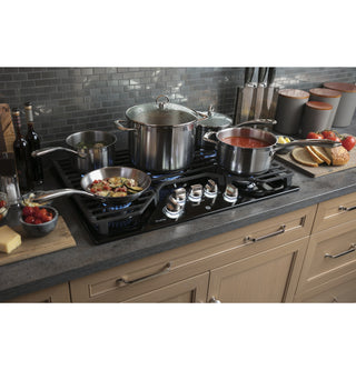 GE Profile™ 30" Built-In Gas Cooktop with 5 Burners and Optional Extra-Large Cast Iron Griddle