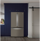 GE® ENERGY STAR® 23.1 Cu. Ft. Counter-Depth French-Door Refrigerator