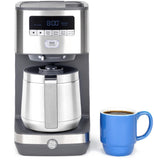 GE 10 Cup Drip Coffee Maker with Single Serve