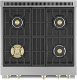 Monogram 30" All Gas Professional Range with 4 Burners (Natural Gas)