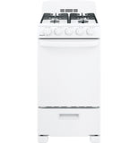 Hotpoint® 20" Front-Control Free-Standing Gas Range with Sealed Burners