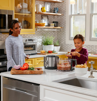 GE 12-Cup Food Processor with Accessories