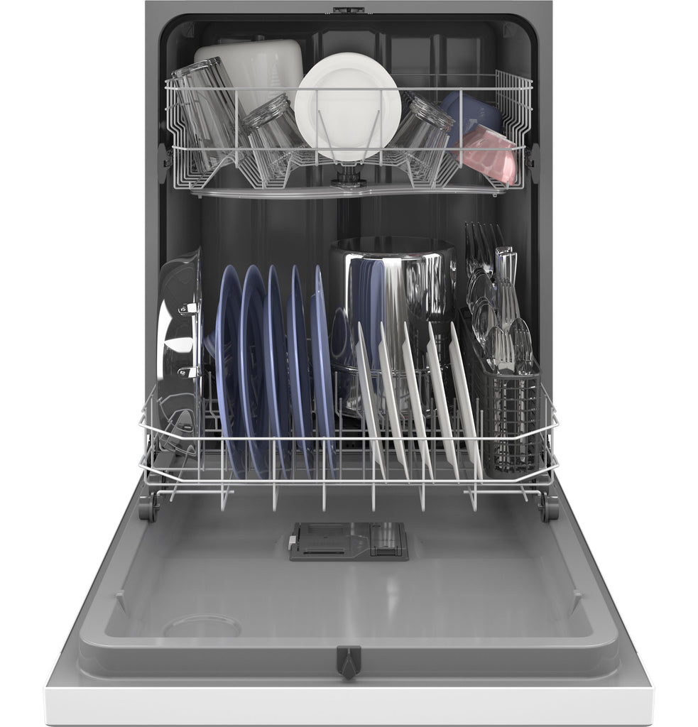 Hotpoint® Two Button Dishwasher with Plastic Interior