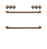 Café™ Front Control Induction Knobs and Handles - Brushed Copper