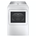 GE Profile™ 7.4 cu. ft. Capacity aluminized alloy drum Gas Dryer with Sanitize Cycle and Sensor Dry