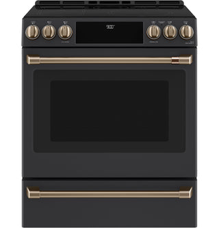 Café™ Front Control Induction Knobs and Handles - Brushed Bronze